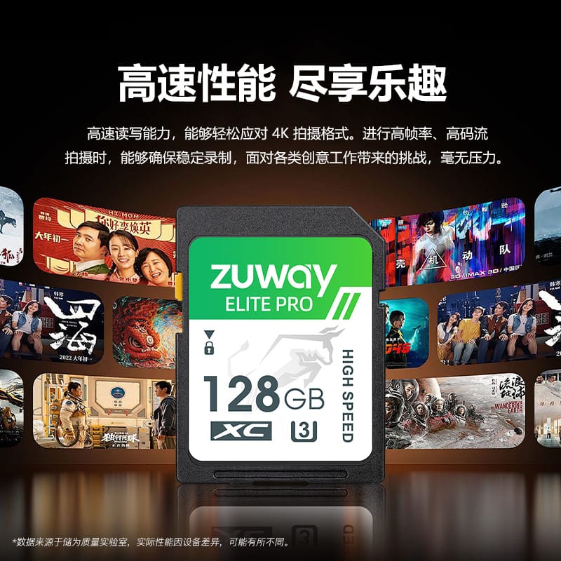 储为(zuway)128GB 高速SD卡 - 图片 2